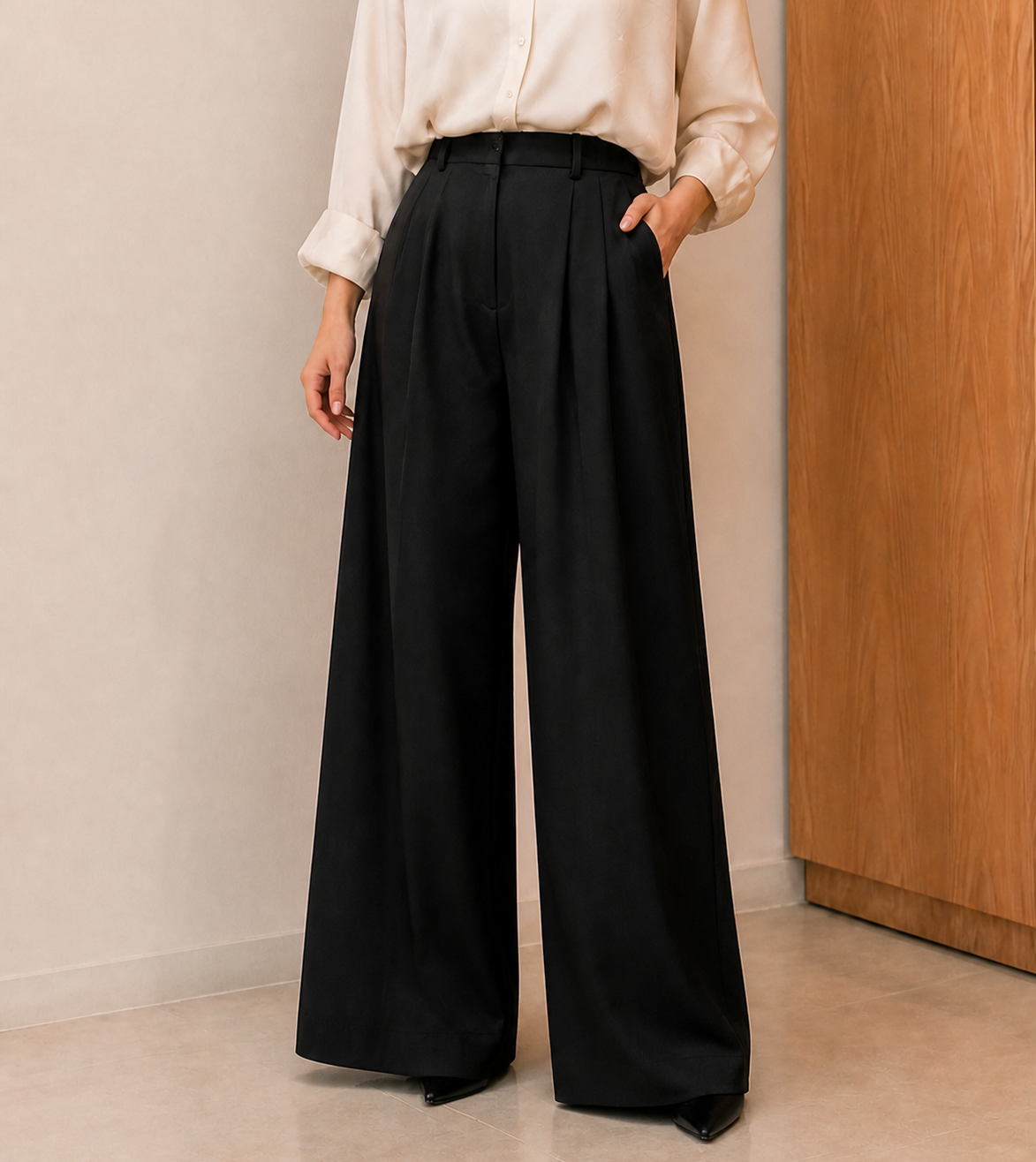 شلوار پارچه‌ای